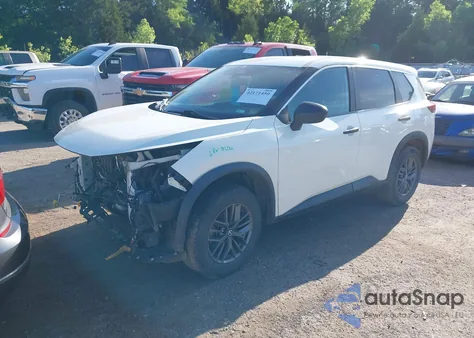 2021 Nissan Rogue S Fwd z USA, uszkodzony, nr VIN 5N1AT3AA3MC741618